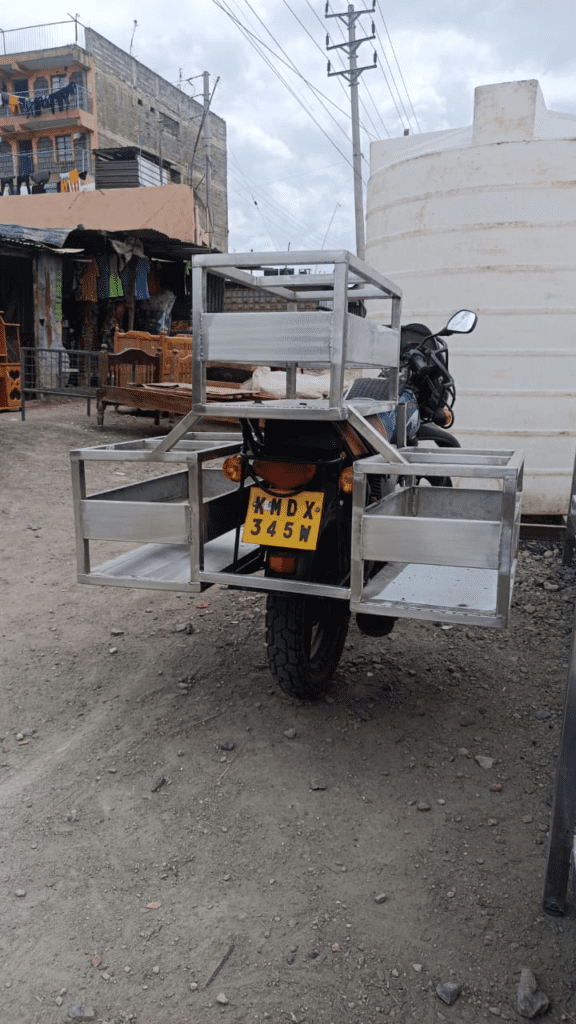 Water Delivery Motorbike