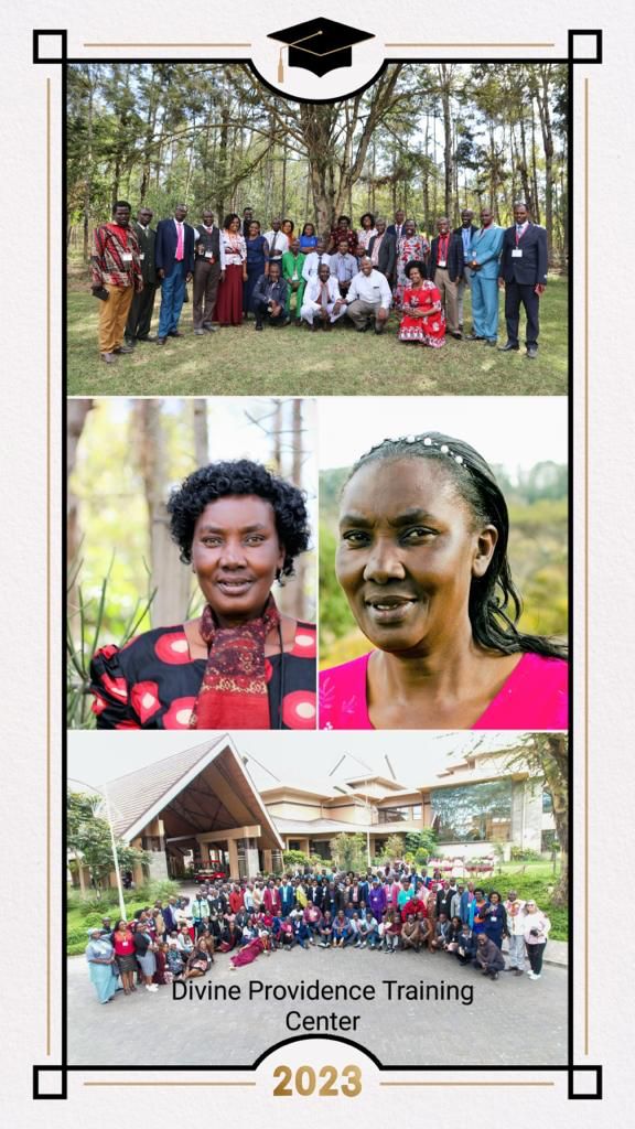 Collage of photos with Lucy