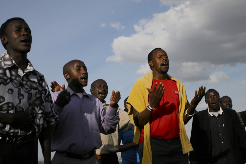 Pastors worshipping at Chemi Chemi